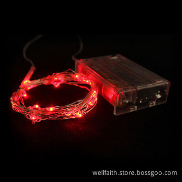 Battery LED Copper Wire String Lights for wedding Decoration